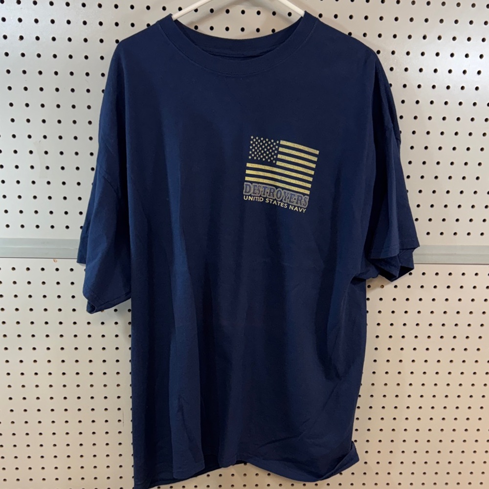 Destroyers United States Navy Blue Tee
